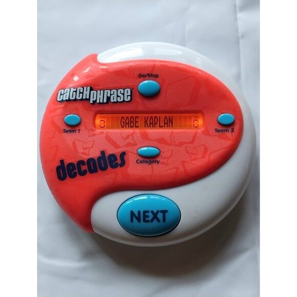 Hasbro Gaming Electronic Catch Phrase Decades Handheld Game - Picture 9 of 10
